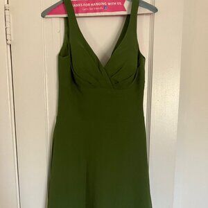 Moss Green Azazie Bridesmaid Dress - Standard Size A2, "Diana" style